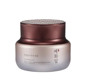 The Face Shop Yehwadam Heaven Grade Ginseng Rejuvenating Cream | Gentle & Low-Irritant Formula for Instant Face Anti-Aging Effects | Naturally Derived for Eye Skin Brightness, 1.69 Fl Oz