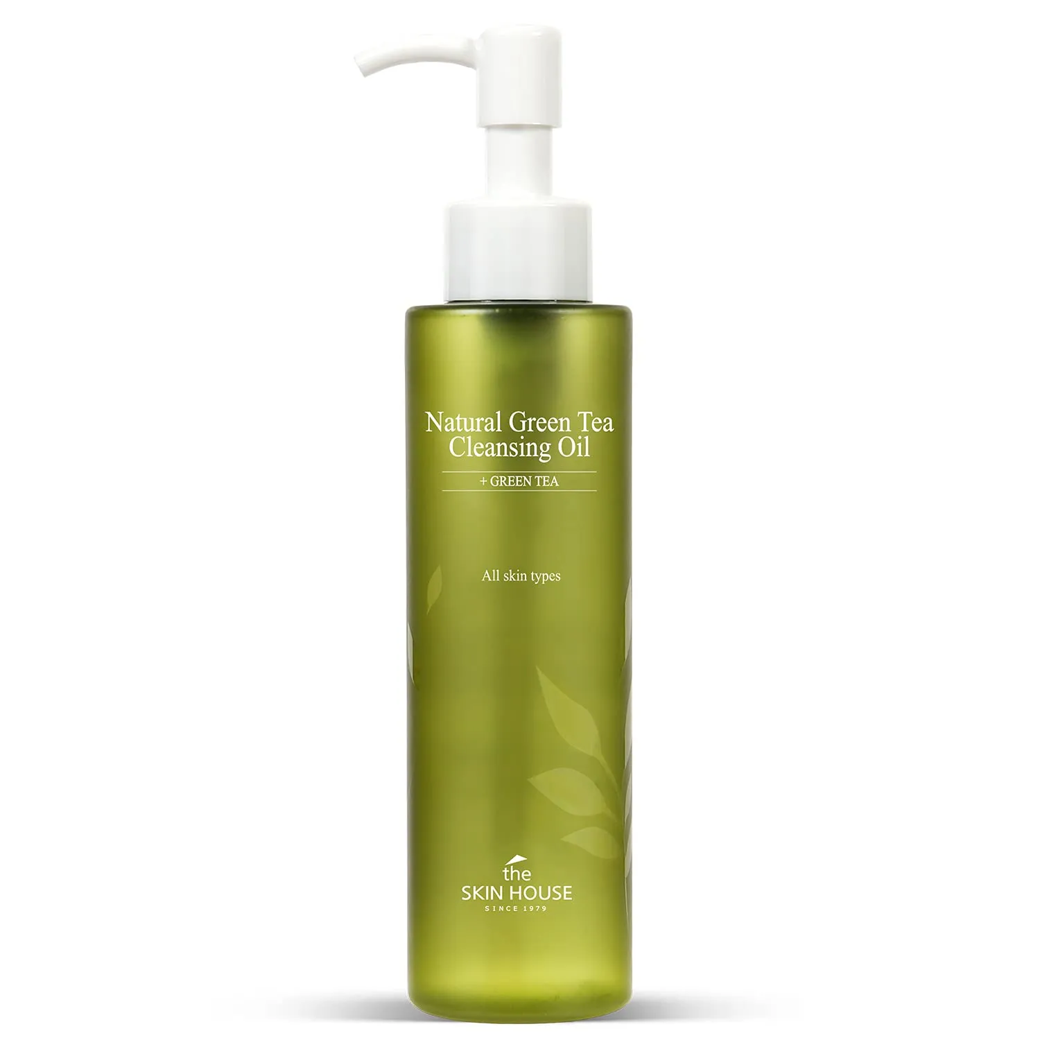 THE SKIN HOUSE Natural Green Tea Cleansing Oil 5.07 fl.oz Deep Cleansing, Pore, Blackead Removal, Makeup Removal | Korean Facial Cleanser, 150ml