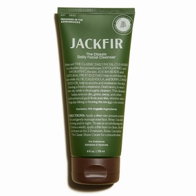 The Classic Daily Facial Cleanser, Natural Face Wash for Men, Exfoliate and Hydrate - Jojoba Beads and Fruit Enyzmes, EWG Verified, Organic Ingredients, For All Skin Types, 6 Fl Oz