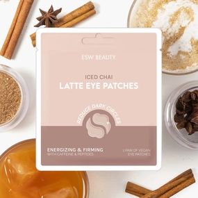 The Latte Eye Patches - Iced Chai Latte