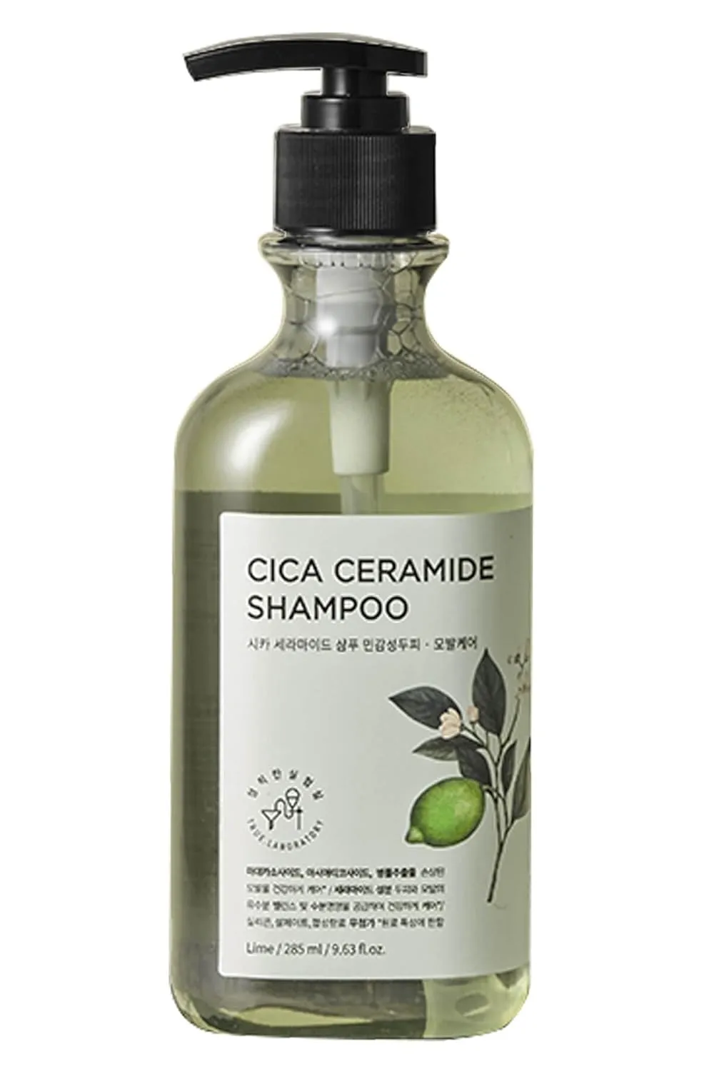 TheMogan True.LAB Cica Ceramide Shampoo 285ml - Soothing & Hydrating Formula with Centella Asiatica, Ceramides, and Natural Oils for Healthy Scalp and Hair