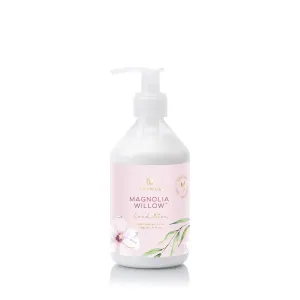 Thymes Moisturizing Hand Lotion for Dry Skin - Moisturizer for Beauty and Personal Care - Luxury Hand Lotion for Women & Men with Shea Butter & Aloe Vera (Magnolia Willow, 9 fl oz)