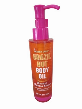 Trader Joe's Brazil Nut Body Oil 4 Fl Oz