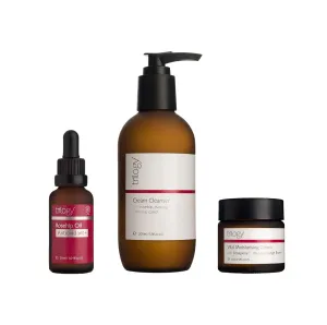 Trilogy Clean Beauty Regime - Cream Cleanser, Rosehip Oil Anitoxidant , Vital Moisturizing Cream