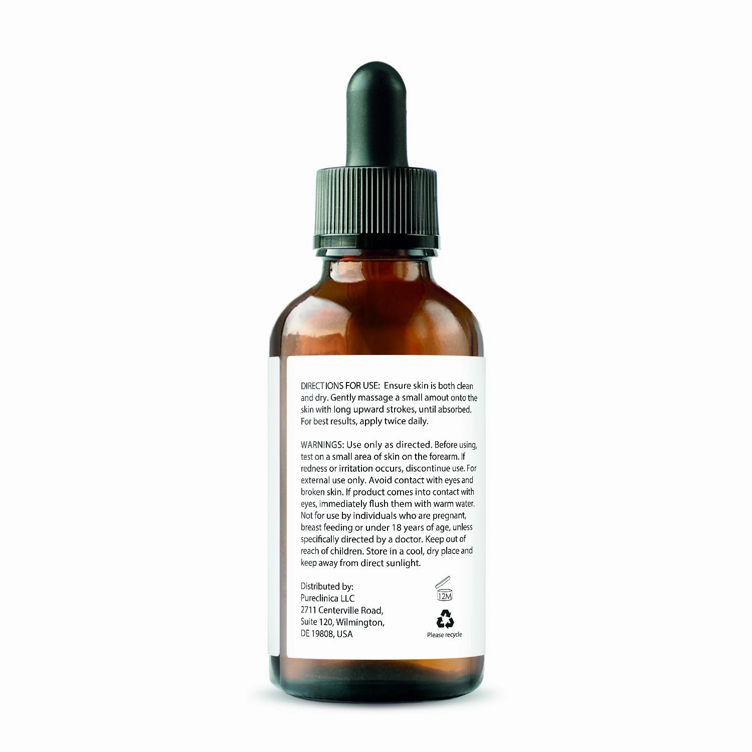 Triple Strength B5 (6.5%) and Hyaluronic Acid (4%) Drench Gel (w/Vit C 10% and E 2.5%) – 30ml / 1 fl oz (4 bottles)
