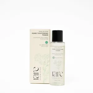True Bloom Pore Tightening Toner for All Skin Types | Hydrating & Firming | with Niacinamide, Camomile & Rose Water | for Glowing Skin | Dermatologically Tested | 100ml