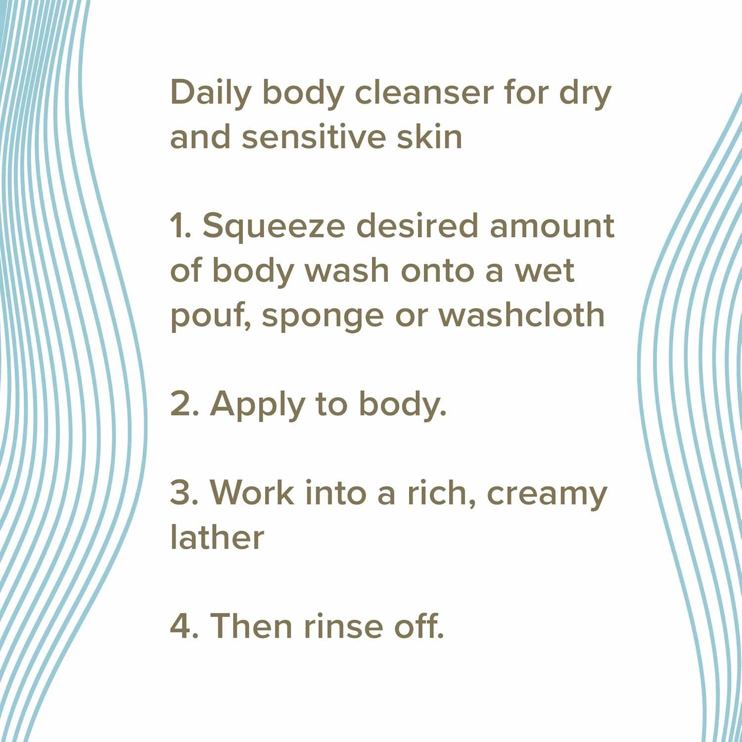 True Real Hydrating Body Wash, 22 oz, 4 Pack