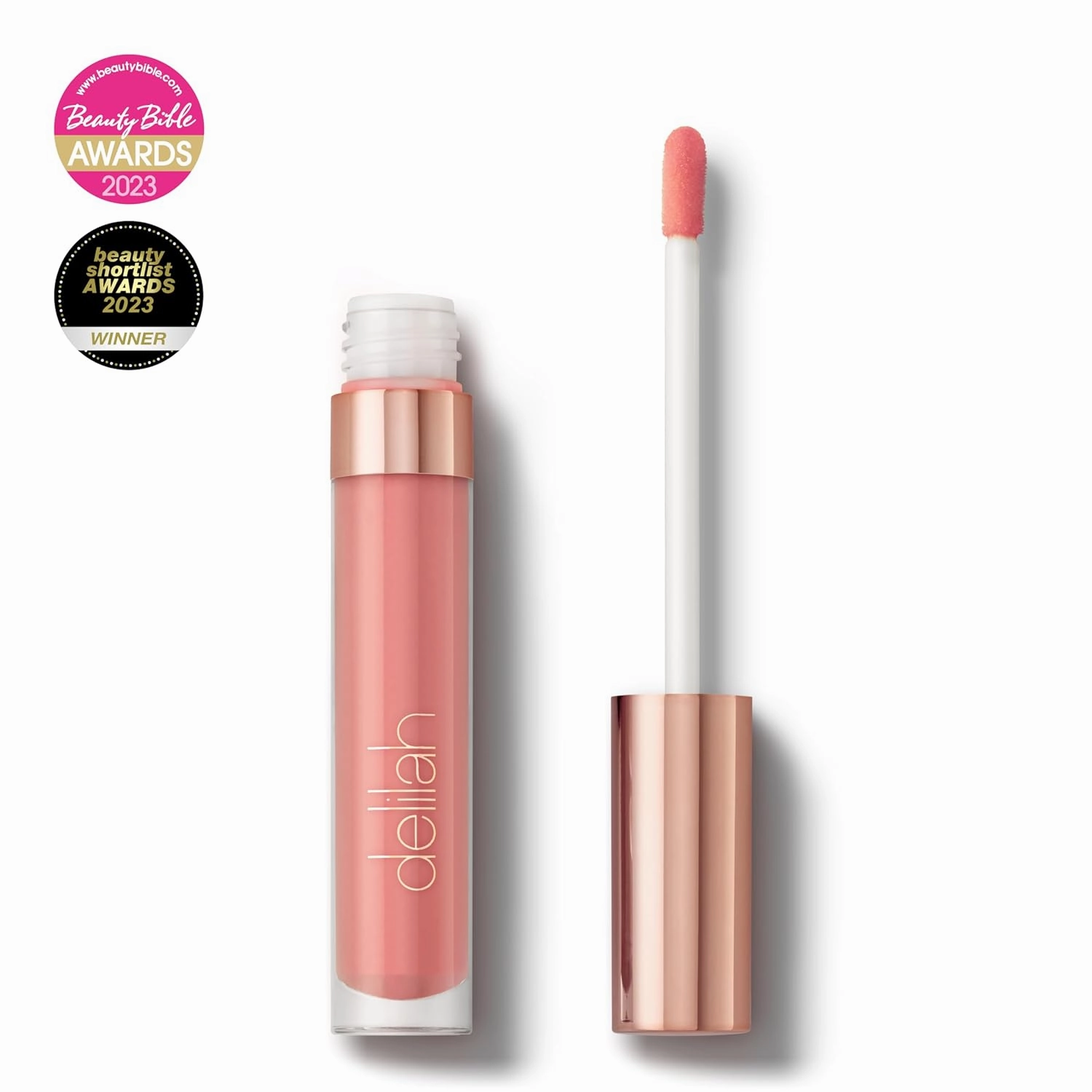 Ultimate Shine Lip Gloss - Modesty - Long Lasting, Hydrating, Non-Sticky & Moisturizing Vegan Formula - Vitamin E - Paraben Free - Cruelty Free - Glossy Finish - 0.22 Oz