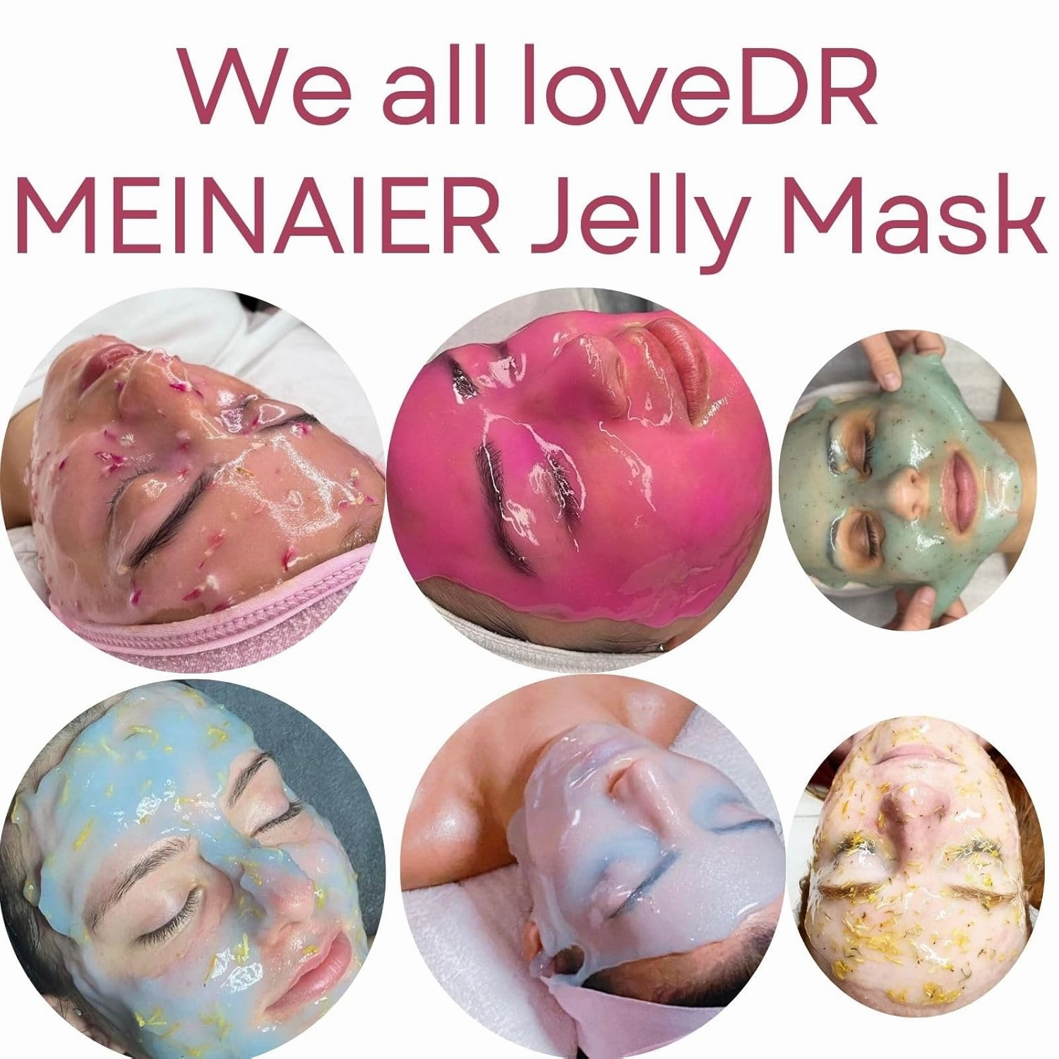 Vajacial Hydro Jelly Mask Powder for Face, Jelly masks for Facials Professional, Jelly Mask for Face or Teens and Women (Vampire)