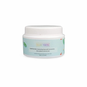 Vegan Face Moisturizing Cream, Designed for Teenagers, With Rejuvenating Properties, Organic,Glycerin, Coconut Oil & Almond Oil - 50 GM