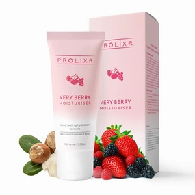 Very Berry Moisturizer | Oil-Free Moisturizer for Women & Men | Radiant skin | Non sticky | Hydrating Formula for All Skin Types | 100 gm
