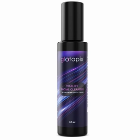 Vitality Facial Cleanser - Daily Face Wash for Dry, Combination, Normal, Oily Skin with Antioxidant-Dense Hibiscus Extract - Oil Free Skin Cleanser for Sensitive Skin - Pore Cleanser - 3.5Oz