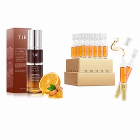 Vitamin C Face Serum, Astaxanthin Serum for Face, Turmeric Serum for Dark Spots, Astaxanthin Collagen Serum with Hyaluronic Acid