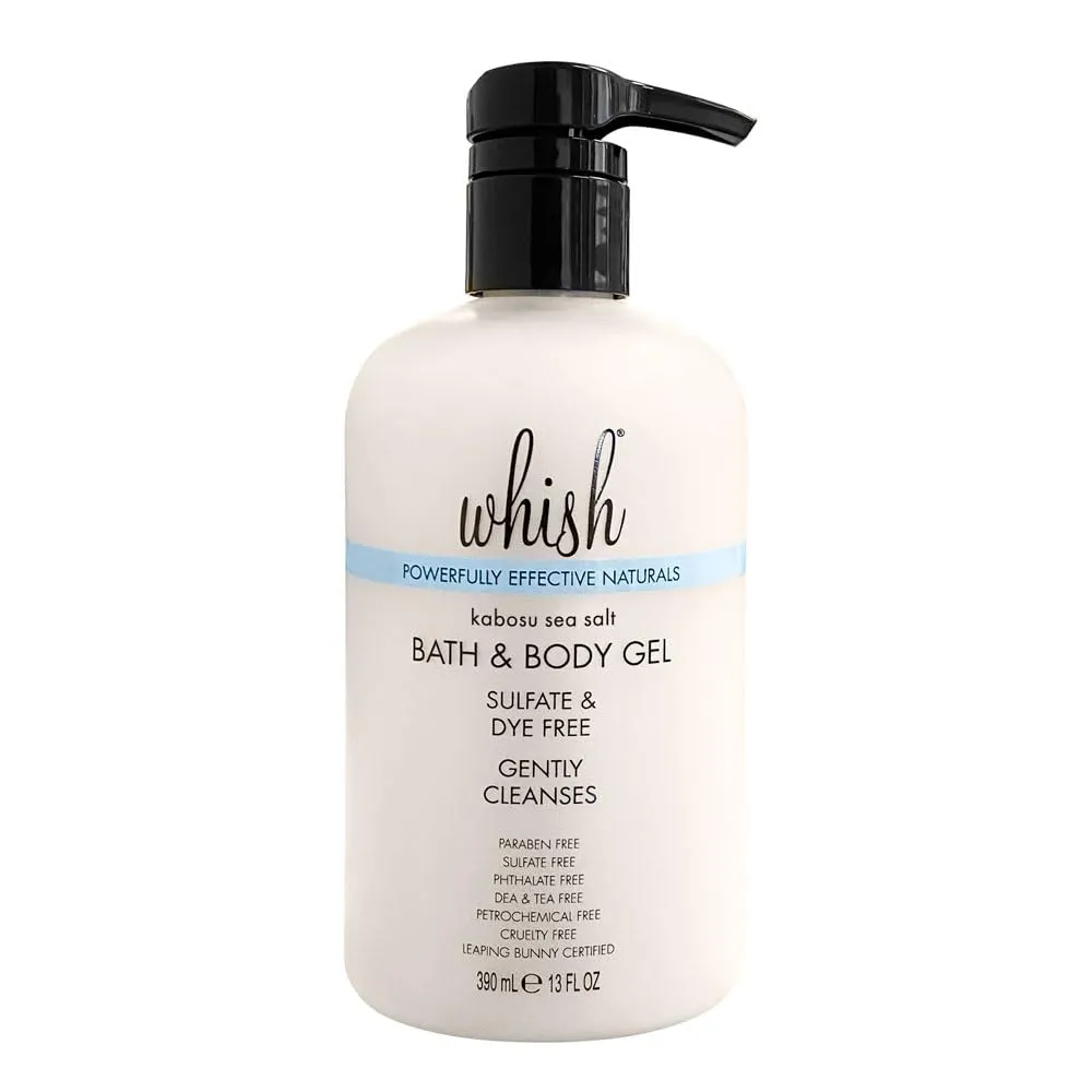 Whish Kabosu Sea Salt Bath and Body Gel