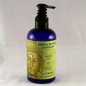 White Tea & Ginger 8 oz Organic Shea Body Lotion