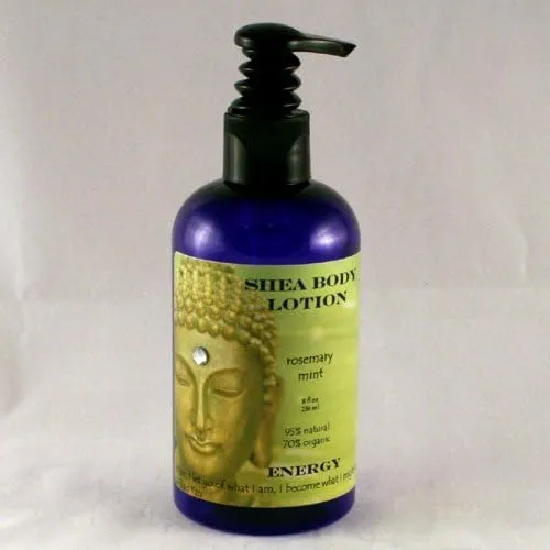 White Tea & Ginger 8 oz Organic Shea Body Lotion