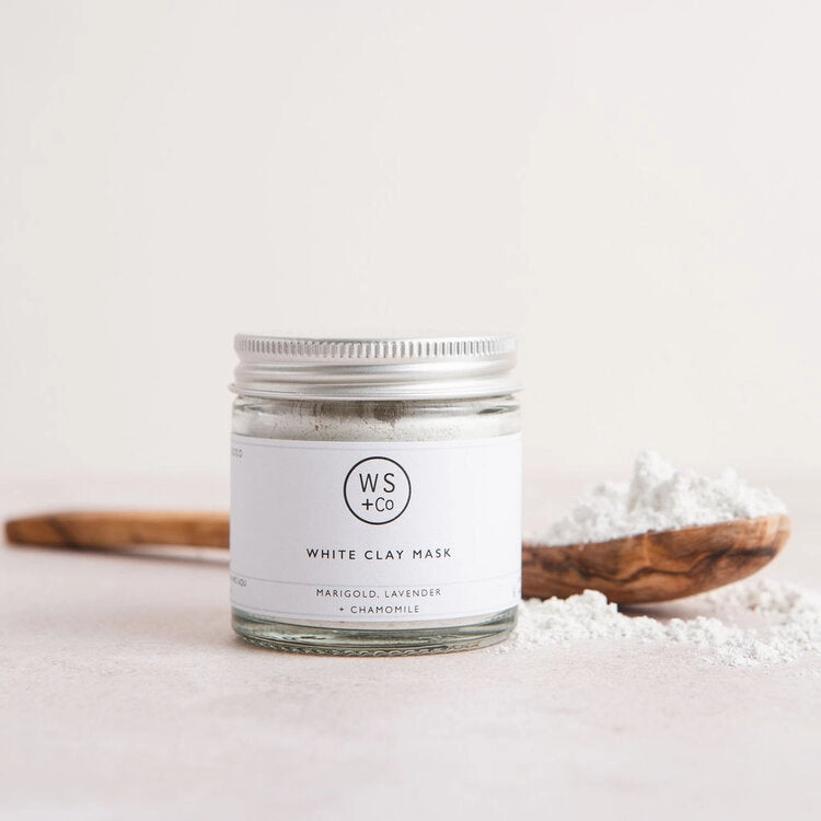 White Clay Face Mask from Wild Sage   Co