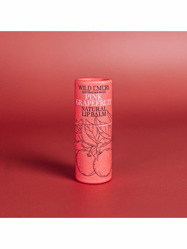 Wild Emery Pink Grapefruit Natural Lip Balm 10g