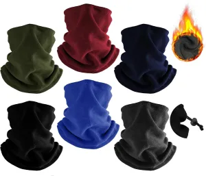 Winter Neck Warmer Ski Face Mask: Neck Gaiter Mask Face Cover Balaclava Scarf