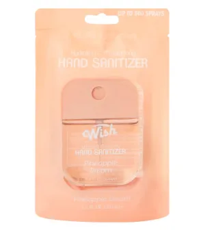 Wish Hydrating & Moisturizing Hand Sanitizer (2 watermelon, 2 Pineapple Dream 1.2 oz) .pack of 4