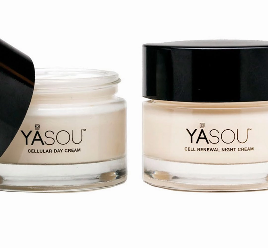 YASOU Vegan Face Cream Set | Pro-Aging Moisturizer For Face | Vegan Day And Night Cream With Algae Hydasine | Promotes Collagen | For Radiant Skin | Handmade