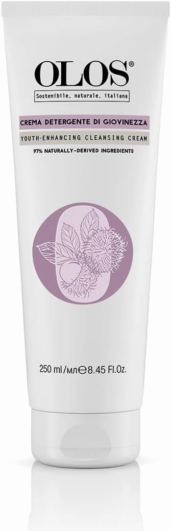 Youth-Enhancing Cleansing Cream, 8.4 oz - Facial Cleanser - Makeup Remover with Aloe and Rambutan Extracts - Skin Care Cream for Sensitive Skin