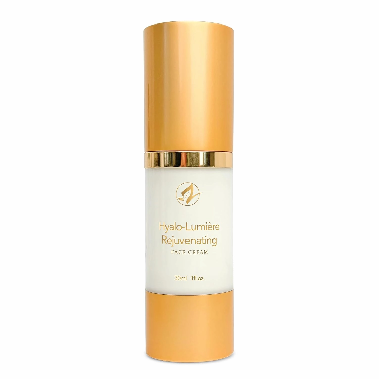 Zatural Hyalo-Lumière Rejuvenating Luxurious Face Cream Lift, Tone, & Tighten, Vitamin C Moisturizer, Hyaluronic Acid, Vegetable Collagen