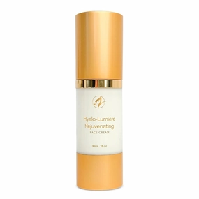 Zatural Hyalo-Lumière Rejuvenating Luxurious Face Cream Lift, Tone, & Tighten, Vitamin C Moisturizer, Hyaluronic Acid, Vegetable Collagen
